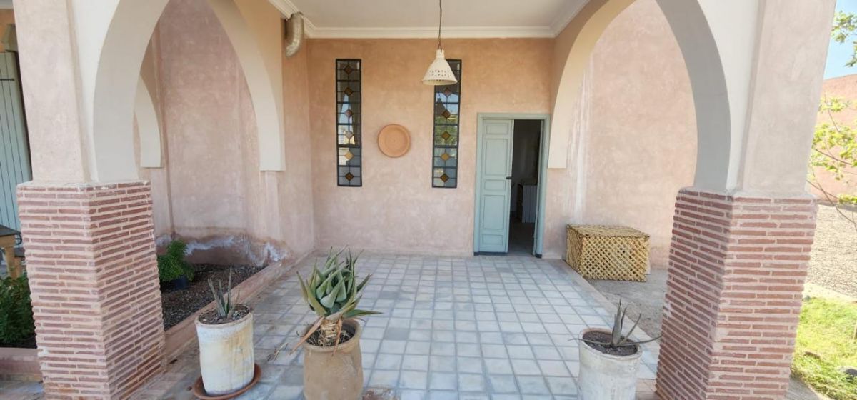terrasse maison d'hote marrakech